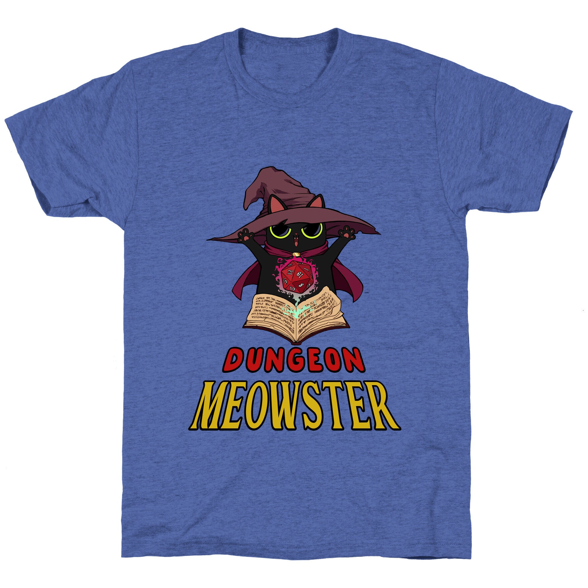 Dungeon Meowster Unisex Triblend Tee